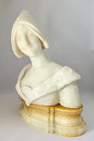 Stunning Alabaster Bust c.1900 (2 of 8) Stunning Alabaster Bust c.1900 (2 of 8)