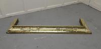 Large Arts Nouveau Victorian Brass Fender (3 of 6) Large Arts Nouveau Victorian Brass Fender (3 of 6)