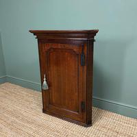 Wall Hanging Georgian Oak Antique Corner Cabinet (3 of 6) Wall Hanging Georgian Oak Antique Corner Cabinet (3 of 6)