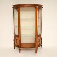 Antique Italian Walnut Display Cabinet (10 of 11) Antique Italian Walnut Display Cabinet (10 of 11)