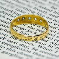 The Antique Edwardian Five Diamond Ring (4 of 5) The Antique Edwardian Five Diamond Ring (4 of 5)