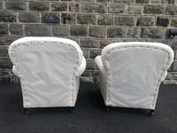 Pair of antique English armchairs for recovering (8 of 9) Pair of antique English armchairs for recovering (8 of 9)