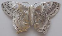 Rare Art Nouveau 1900 Hallmarked Silver Nurses Belt Buckle Butterfly Design (6 of 10) Rare Art Nouveau 1900 Hallmarked Silver Nurses Belt Buckle Butterfly Design (6 of 10)