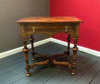 Outstanding William & Mary Style Leather & Stud Bound Country Oak Lowboy Table (5 of 18) Outstanding William & Mary Style Leather & Stud Bound Country Oak Lowboy Table (5 of 18)