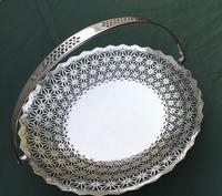 Edwardian Mappin & Webb Reticulated Cake / Bread Basket (3 of 4) Edwardian Mappin & Webb Reticulated Cake / Bread Basket (3 of 4)