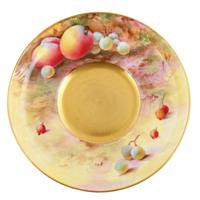 Royal Worcester Fruit Cup Saucer & Plate (5 of 9) Royal Worcester Fruit Cup Saucer & Plate (5 of 9)