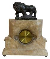 Art Deco Clock with Borghese Lion (4 of 5) Art Deco Clock with Borghese Lion (4 of 5)