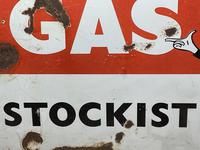 Vintage Original English 1950's Enamel Advertising Sign Calor Gas Stockist (15 of 22) Vintage Original English 1950's Enamel Advertising Sign Calor Gas Stockist (15 of 22)