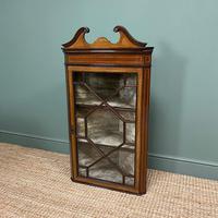 Victorian Mahogany Antique Glazed Corner Display Cabinet (6 of 6) Victorian Mahogany Antique Glazed Corner Display Cabinet (6 of 6)