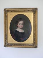 Stunning 19th Century Oval Oil on Canvas Portrait (4 of 4) Stunning 19th Century Oval Oil on Canvas Portrait (4 of 4)
