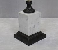 Pair of Italian Mid-century Glass and Bronzed Table Lamps (6 of 6) Pair of Italian Mid-century Glass and Bronzed Table Lamps (6 of 6)
