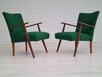 Danish Design, Completely Renovated Armchairs 1970s, Kvadrat Wool, Teak (2 of 15) Danish Design, Completely Renovated Armchairs 1970s, Kvadrat Wool, Teak (2 of 15)