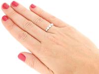 1.37ct Diamond & 18ct White Gold Five Stone Ring - Antique c.1920 (7 of 9) 1.37ct Diamond & 18ct White Gold Five Stone Ring - Antique c.1920 (7 of 9)