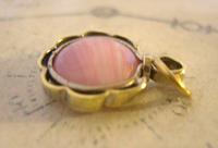 Antique Pocket Watch Chain Fob 1890s Victorian Gilt & Pink Stone Dainty Fob (7 of 7) Antique Pocket Watch Chain Fob 1890s Victorian Gilt & Pink Stone Dainty Fob (7 of 7)