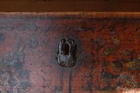 19th century painted pine coffer with floral artwork to the front (18 of 19) 19th century painted pine coffer with floral artwork to the front (18 of 19)