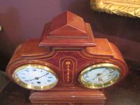 Top Quality Antique Inlaid Clock Barometer (4 of 10) Top Quality Antique Inlaid Clock Barometer (4 of 10)