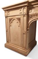 Carved Oak Pedestal Sideboard (10 of 13) Carved Oak Pedestal Sideboard (10 of 13)