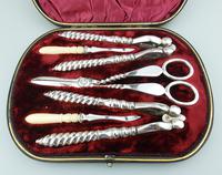 Good Silver Plate Dessert Serving Set - Cased by Atkin Bros 19th Century (3 of 5) Good Silver Plate Dessert Serving Set - Cased by Atkin Bros 19th Century (3 of 5)