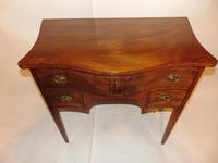 Scottish Georgian Mahogany Serpentine Dressing Table (9 of 10) Scottish Georgian Mahogany Serpentine Dressing Table (9 of 10)