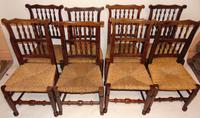 Set Of Lancashire Ladder Back Dining Chairs (7 of 7) Set Of Lancashire Ladder Back Dining Chairs (7 of 7)