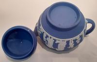 Wedgwood Blue Jasperware Teapot, 1953 (3 of 4) Wedgwood Blue Jasperware Teapot, 1953 (3 of 4)