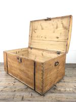 Large Antique Pine Dome Top Trunk (3 of 9) Large Antique Pine Dome Top Trunk (3 of 9)