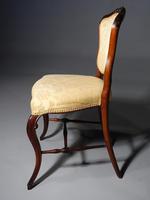 Elegant & Fine Quality Pair of Late 19th Century Rosewood Drawing Room Chairs (4 of 5) Elegant & Fine Quality Pair of Late 19th Century Rosewood Drawing Room Chairs (4 of 5)