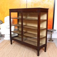 Glazed Bookcase Display Cabinet Edwardian Mahogany (3 of 9) Glazed Bookcase Display Cabinet Edwardian Mahogany (3 of 9)