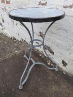 French Iron & Marble Bistro Table Mid 19th Century (8 of 12) French Iron & Marble Bistro Table Mid 19th Century (8 of 12)
