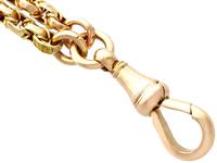 9ct Yellow Gold Longuard Chain - Antique c.1890 (5 of 12) 9ct Yellow Gold Longuard Chain - Antique c.1890 (5 of 12)