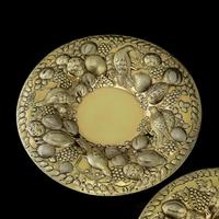 Magnificent Georgian Pair of Solid Silver Gilt Charger / Platter Dishes - George Burrows 1824 (12 of 27) Magnificent Georgian Pair of Solid Silver Gilt Charger / Platter Dishes - George Burrows 1824 (12 of 27)