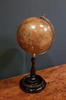 Antique 6" Papier Mache Terrestrial Globe (7 of 7) Antique 6" Papier Mache Terrestrial Globe (7 of 7)