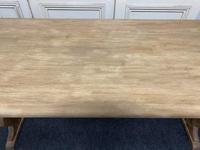 Bleached Oak Refectory Farmhouse Dining Table (8 of 13) Bleached Oak Refectory Farmhouse Dining Table (8 of 13)