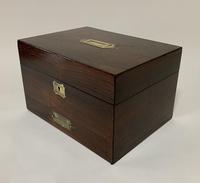 Antique Victorian Rosewood Vanity Jewellery Box (14 of 16) Antique Victorian Rosewood Vanity Jewellery Box (14 of 16)