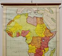 Large University Chart “Africa Physical ” by Bacon (2 of 4) Large University Chart “Africa Physical ” by Bacon (2 of 4)
