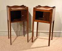Matched Pair of Mahogany Bedside Cabinets / Tables (3 of 9) Matched Pair of Mahogany Bedside Cabinets / Tables (3 of 9)