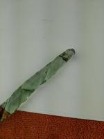 Antique Victorian Transparent Green Barley Twist Glass Cane Walking Stick C1890s (3 of 8) Antique Victorian Transparent Green Barley Twist Glass Cane Walking Stick C1890s (3 of 8)