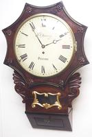 Rare Antique Drop Dial Wall Clock 8 Day Single Fusee Movement Signed J H Harvey Penzance (2 of 12) Rare Antique Drop Dial Wall Clock 8 Day Single Fusee Movement Signed J H Harvey Penzance (2 of 12)