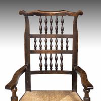 Attractive Mid 19th Century Elm Spindleback Armchair (3 of 5) Attractive Mid 19th Century Elm Spindleback Armchair (3 of 5)