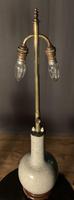 Pair of Tall Oriental Adjustable Grackle Glaze Lmps (2 of 9) Pair of Tall Oriental Adjustable Grackle Glaze Lmps (2 of 9)