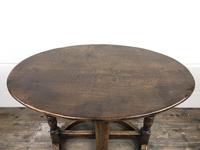 Unusual Antique Oak Oval Top Table (2 of 12) Unusual Antique Oak Oval Top Table (2 of 12)