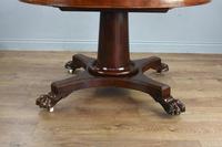 Fine Antique Mahogany Round Extending Dining Table (4 of 5) Fine Antique Mahogany Round Extending Dining Table (4 of 5)