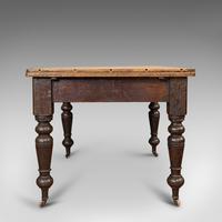 Antique Kitchen Table, English, Extending, Scrub Top, Dining, Victorian c.1870 (6 of 12) Antique Kitchen Table, English, Extending, Scrub Top, Dining, Victorian c.1870 (6 of 12)
