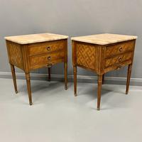 Set of 4 French Marble Top Side Tables (9 of 11) Set of 4 French Marble Top Side Tables (9 of 11)