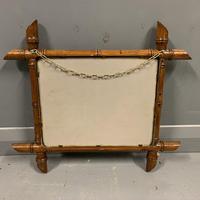 Small French faux bamboo mirror (2 of 5) Small French faux bamboo mirror (2 of 5)