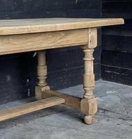 French Bleached Oak Farmhouse Kitchen Table (21 of 25) French Bleached Oak Farmhouse Kitchen Table (21 of 25)