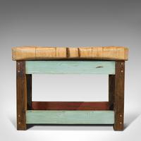 Antique Butcher's Block, English, Beech, Teak, Work Table, Kitchen Island, 1900 (4 of 12) Antique Butcher's Block, English, Beech, Teak, Work Table, Kitchen Island, 1900 (4 of 12)
