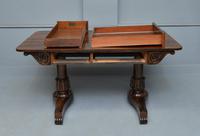 Stunning William IV Rosewood Library / Writing Table (9 of 22) Stunning William IV Rosewood Library / Writing Table (9 of 22)