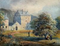 Fine 19th Century Regency Gilt Show-Framed Castle Landscape Watercolour Painting (14 of 14) Fine 19th Century Regency Gilt Show-Framed Castle Landscape Watercolour Painting (14 of 14)