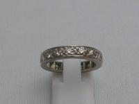 1930s 18ct white gold and diamond full eternity ring (2 of 4) 1930s 18ct white gold and diamond full eternity ring (2 of 4)